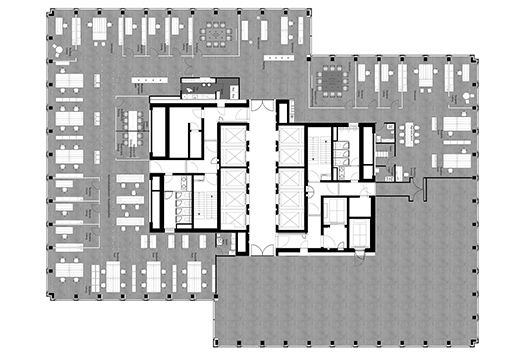 Büroausbau Taunustower Frankfurt (1/14)